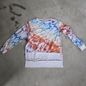 Colorful Tie-Dye Sweatshirt